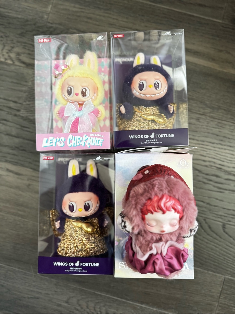 Popmart Labubu Skullpanda Set